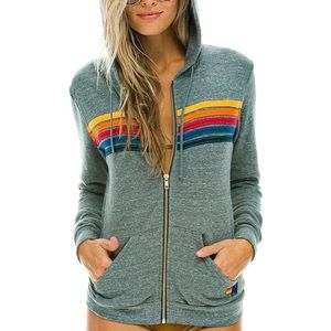 Aviator Nation Five Stripe Hoody